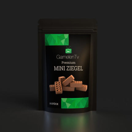 Premium Mini Ziegel "Chocolate"