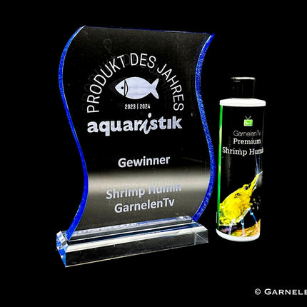 Premium Shrimp Humin 250 ml | Huminstoffe für Zwerggarnelen | Made in Germany