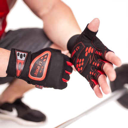 SEO. PROFI GRIP Bandagen Handschuhe - verschiedene Farben - C.P. Sports - F9 - Neon yellow Linkreich
