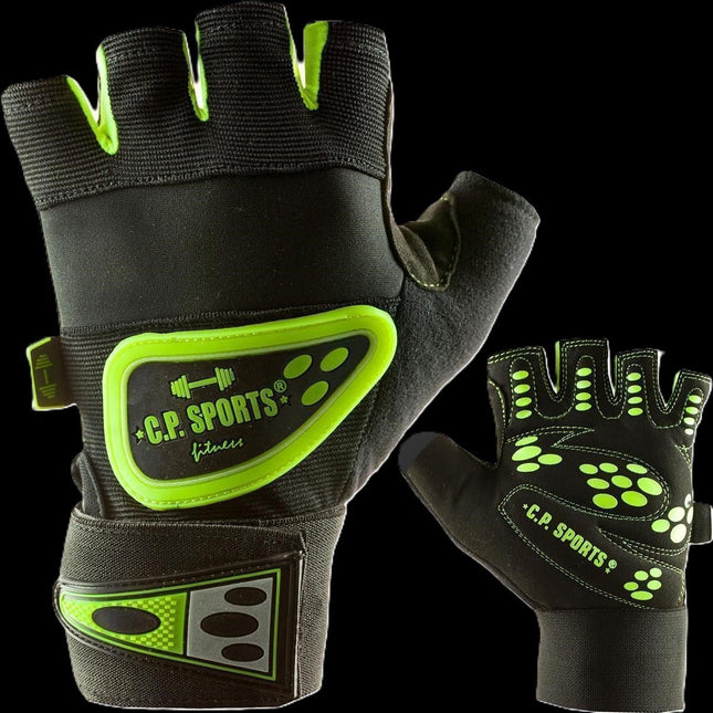 SEO. PROFI GRIP Bandagen Handschuhe - verschiedene Farben - C.P. Sports - F9 - Neon yellow Linkreich