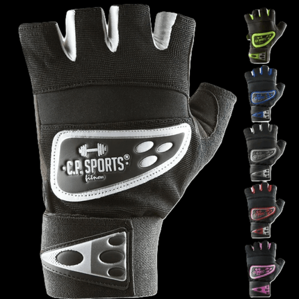 SEO. PROFI GRIP Bandagen Handschuhe - verschiedene Farben - C.P. Sports - F9 - Neon yellow Linkreich