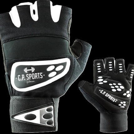 SEO. PROFI GRIP Bandagen Handschuhe - verschiedene Farben - C.P. Sports - F9 - Weiß Linkreich