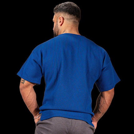 SEO. Profi Gym Shirt Bodybuilding / Fitness T-Shirt - Unisex - MG Sports Company® - S8 - 4 - Light Grey Linkreich