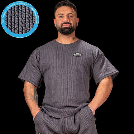 SEO. Profi Gym Shirt Bodybuilding / Fitness T-Shirt - Unisex - MG Sports Company® - S8 - 4 - Dark Grey Linkreich