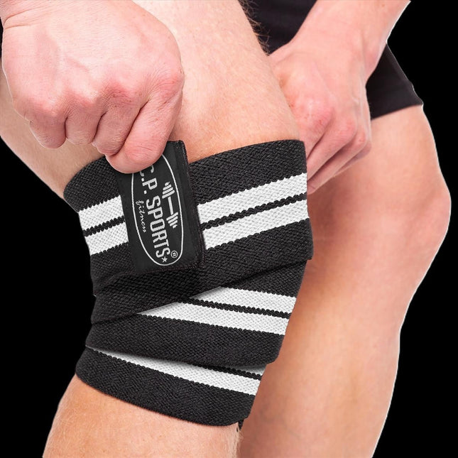 SEO. Profi Kniebandagen 150cm - Schwarz - C.P. Sports - T23 - Linkreich