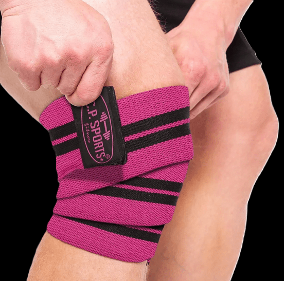 SEO. Profi Kniebandagen - Pink - Länge 150cm C.P. Sports - T23 - Linkreich