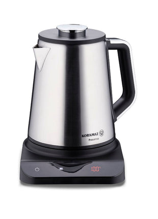 Prosense Teemaschine Edelstahl – 0,8 L / 1,7 L | Türkischer Tee & Kräutertee - Linkreich