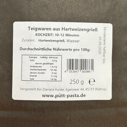 SEO. Pütt Pasta 250g - Linkreich