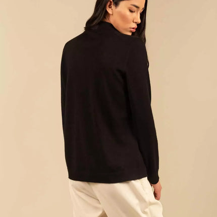 KUNA - Alpaka Damen Pullover Turtleneck - Anahi – 100 % Baby‑Alpaka