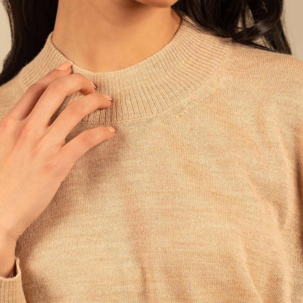 KUNA - Alpaka Damen Pullover Turtleneck - Anahi – 100 % Baby‑Alpaka