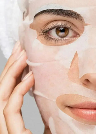PURE FRESH Gesichtsmaske – Feuchtigkeitsspendende Tuchmaske mit Anti-Aging-Peptiden, 20 ml“ - Linkreich