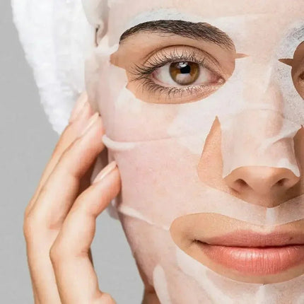 PURE FRESH Gesichtsmaske – Feuchtigkeitsspendende Tuchmaske mit Anti-Aging-Peptiden, 20 ml“ - Linkreich