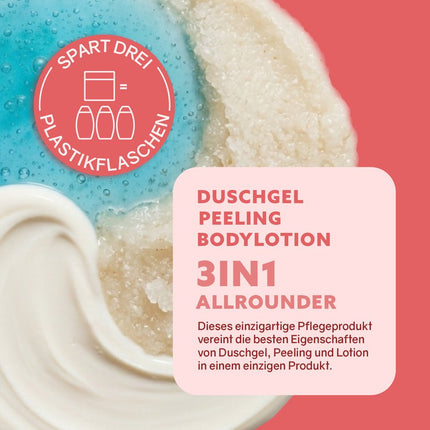 SEO. Puremetics | 3in1 Dusch - Fluff „Kirschblüte & Mandelmilch“ – Duschgel, Peeling & Pflege (250 g) - Linkreich