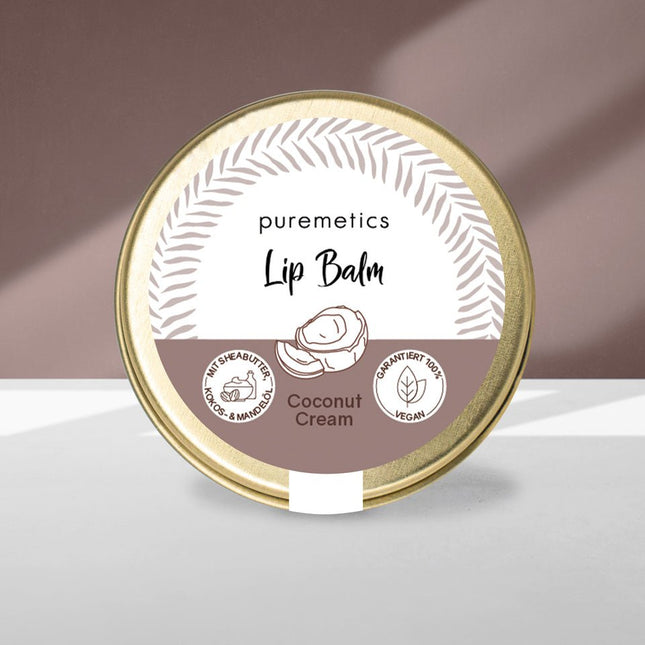 SEO. Puremetics | Lip Balm „Coconut Cream“ – pflegender Lippenbalsam mit Sheabutter & Kokosöl (vegan) - Linkreich