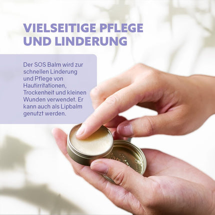 SEO. Puremetics | SOS Balm „Vitamin E“ – Intensivpflege für trockene & irritierte Haut | 10ml (vegan, ohne Parfüm) - Linkreich