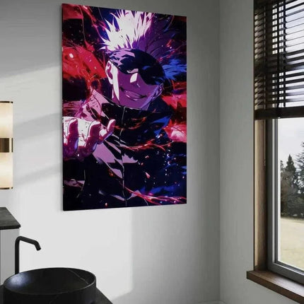 Purple Gojo - Jujutsu Kaisen - Anime Leinwandbild (Canvas) kaufen bei Linkreich – Jetzt entdecken!