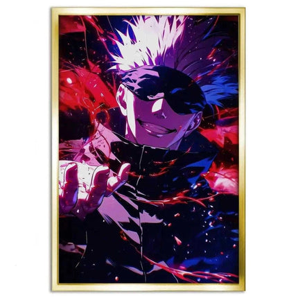Purple Gojo - Jujutsu Kaisen - Anime Leinwandbild (Canvas) kaufen bei Linkreich – Jetzt entdecken!