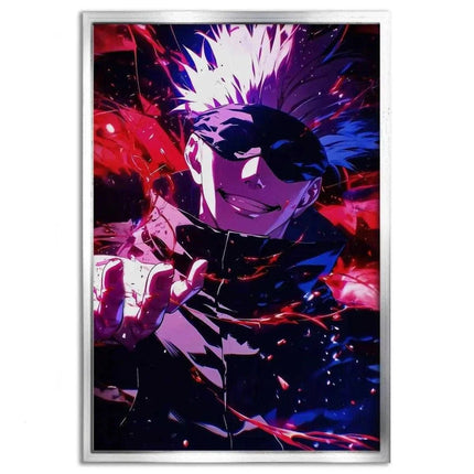 Purple Gojo - Jujutsu Kaisen - Anime Leinwandbild (Canvas) kaufen bei Linkreich – Jetzt entdecken!