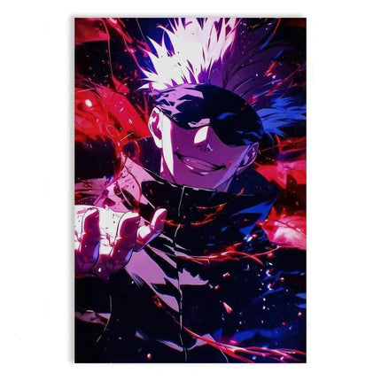 Purple Gojo - Jujutsu Kaisen - Anime Leinwandbild (Canvas) kaufen bei Linkreich – Jetzt entdecken!