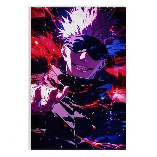 Purple Gojo - Jujutsu Kaisen - Anime Leinwandbild (Canvas) kaufen bei Linkreich – Jetzt entdecken!