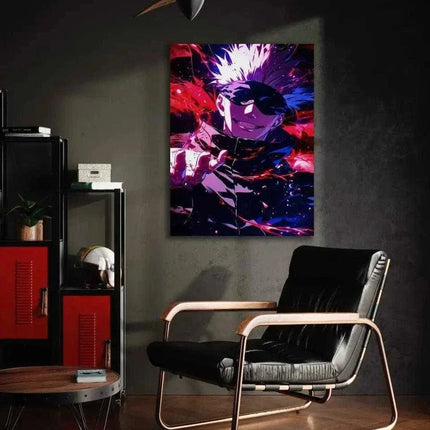 Purple Gojo - Jujutsu Kaisen - Anime Leinwandbild (Canvas) kaufen bei Linkreich – Jetzt entdecken!