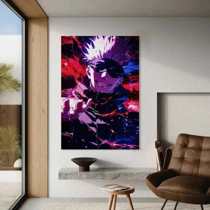 Purple Gojo - Jujutsu Kaisen - Anime Leinwandbild (Canvas) kaufen bei Linkreich – Jetzt entdecken!