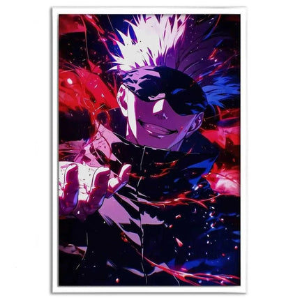 Purple Gojo - Jujutsu Kaisen - Anime Leinwandbild (Canvas) kaufen bei Linkreich – Jetzt entdecken!