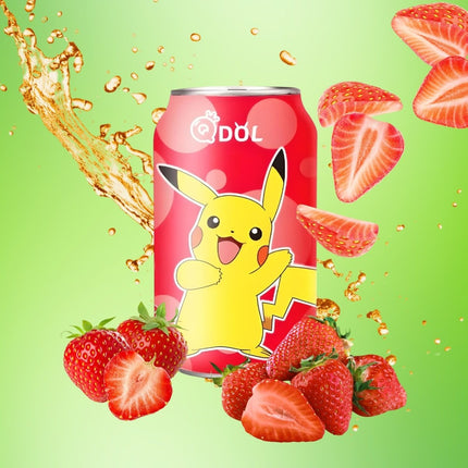 SEO. QDOL Pokemon Pikatchu Erdbeer Limonade 330ml - Linkreich