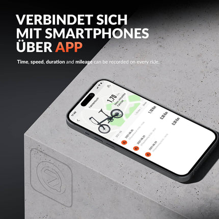 QiCYCLE E - Bike 20 Zoll klappbare Elektrofahrrad mit 8 Gangschaltung bis 25km/h für Jugendliche und Erwachsene () kaufen bei Linkreich – Jetzt entdecken!