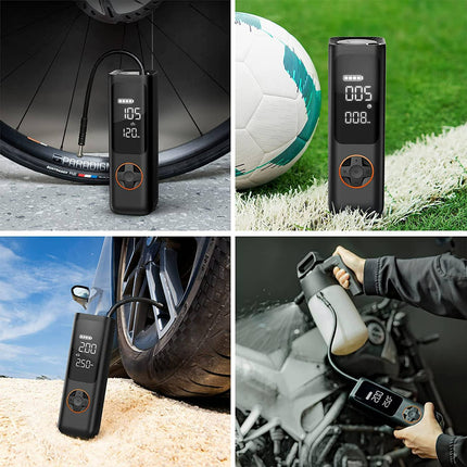 QiCYCLE Elektrische Luftpumpe 150PSI (Fahrrad Luftpumpen) kaufen bei Linkreich – Jetzt entdecken!