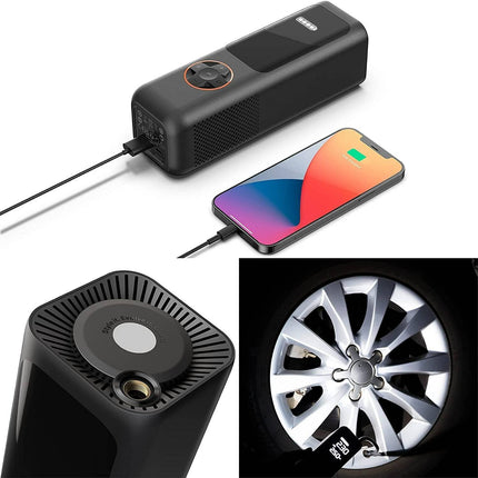 QiCYCLE Elektrische Luftpumpe 150PSI (Fahrrad Luftpumpen) kaufen bei Linkreich – Jetzt entdecken!