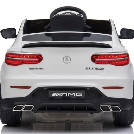 Kinder-Elektroauto Mercedes-Benz AMG GLC63 S Coupé Premium Lizenziert