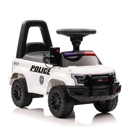 Kinder-Rutschauto Polizeiauto American White