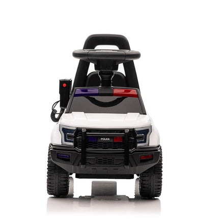 Kinder-Rutschauto Polizeiauto American White