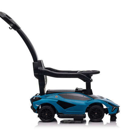 Kinder-Rutschauto Lamborghini Sian Lizenziert inkl. Schiebestange