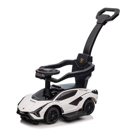 Kinder-Rutschauto Lamborghini Sian Lizenziert inkl. Schiebestange
