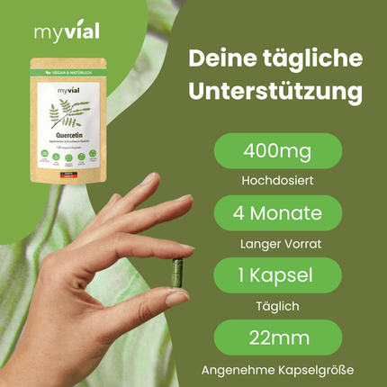 SEO. Quercetin Kapseln - Einzeln Linkreich