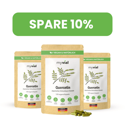 SEO. Quercetin Kapseln - 3er Pack - 10% Rabatt Linkreich