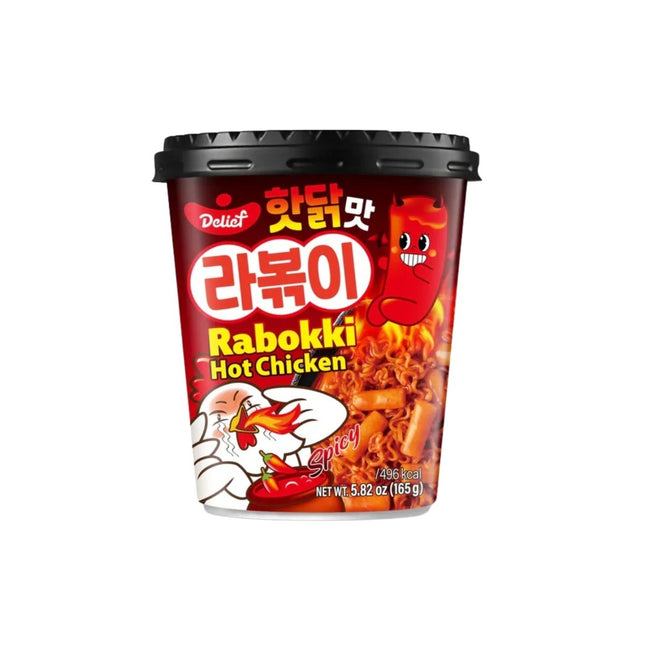 SEO. Rabokki Topokki Hot Chicken Buldak 165g MHD: 05.01.26 - Linkreich