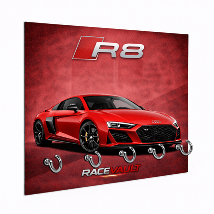 SEO. RaceVault Schlüsselbrett - Audi R8 - Linkreich
