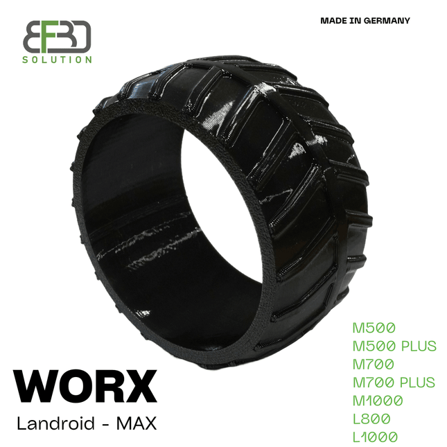 SEO. Radschutz MAX für WORX ® Landroid Frontrad M500 M700 usw. Profil! Tuning! - Linkreich