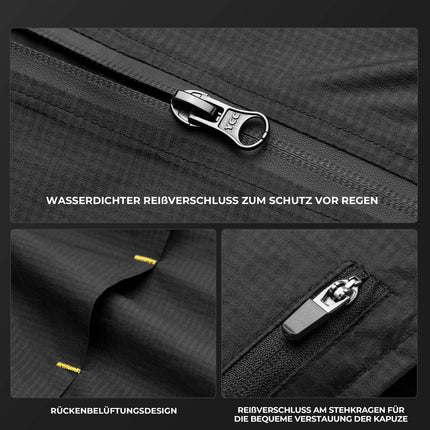 Radsport Fahrradjacke Regenjacke Wasserabweisend Leicht (Fahrradjacke) kaufen bei Linkreich – Jetzt entdecken!