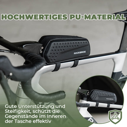 Rahmentasche Oberrohrtasche Schwarz 1,1L (Fahrradtaschen) kaufen bei Linkreich – Jetzt entdecken!