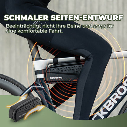 Rahmentasche Oberrohrtasche Schwarz 1,1L (Fahrradtaschen) kaufen bei Linkreich – Jetzt entdecken!