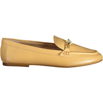 RALPH LAUREN Mokassins Damen – Klassische Beige Lederschuhe für Frühjahr/Sommer