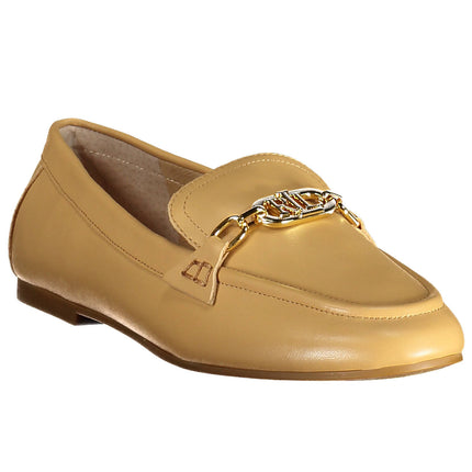 RALPH LAUREN Mokassins Damen – Klassische Beige Lederschuhe für Frühjahr/Sommer