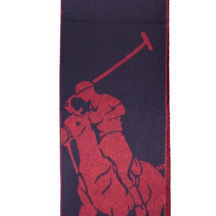 RALPH LAUREN Herrenschal Blau – Italienische Wolle für Herbst/Winter | soulluna.de
