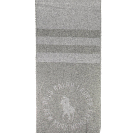 RALPH LAUREN Herrenschal Grau – Italienische Wolle für Herbst/Winter | soulluna.de