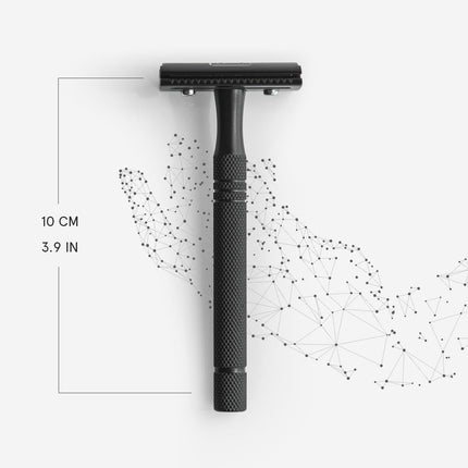 Rasierhobel Edelstahl schwarz matt (Rasierhobel) kaufen bei Linkreich – Jetzt entdecken!