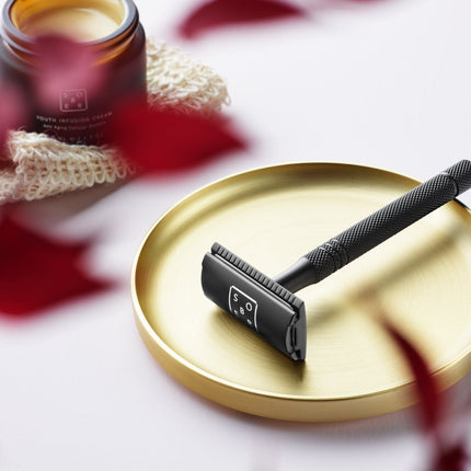 Rasierhobel Edelstahl schwarz matt (Rasierhobel) kaufen bei Linkreich – Jetzt entdecken!